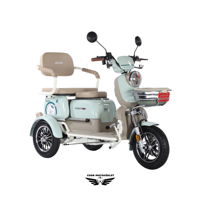Arora Rüzgar New Üç Tekerlekli Elektrikli Motosiklet